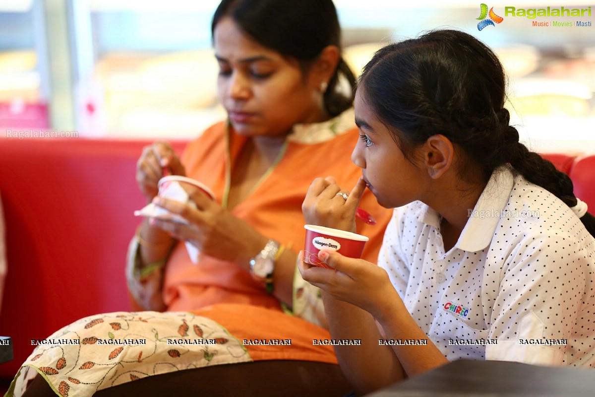 Grand Launch of Haagen-Dazs Flagship Store at Jubilee Hills, Hyderabad