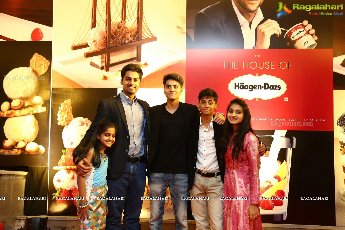 Grand Launch of Haagen-Dazs Flagship Store at Jubilee Hills, Hyderabad