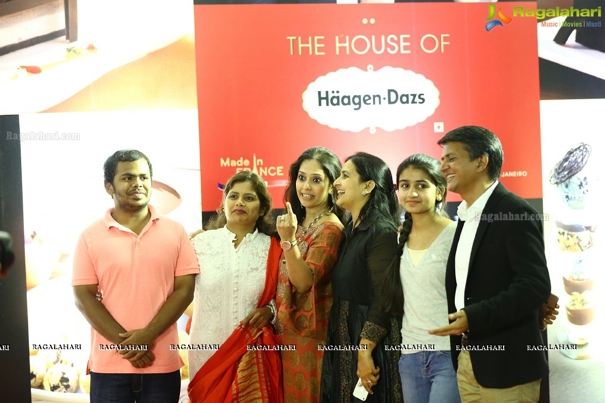 Grand Launch of Haagen-Dazs Flagship Store at Jubilee Hills, Hyderabad