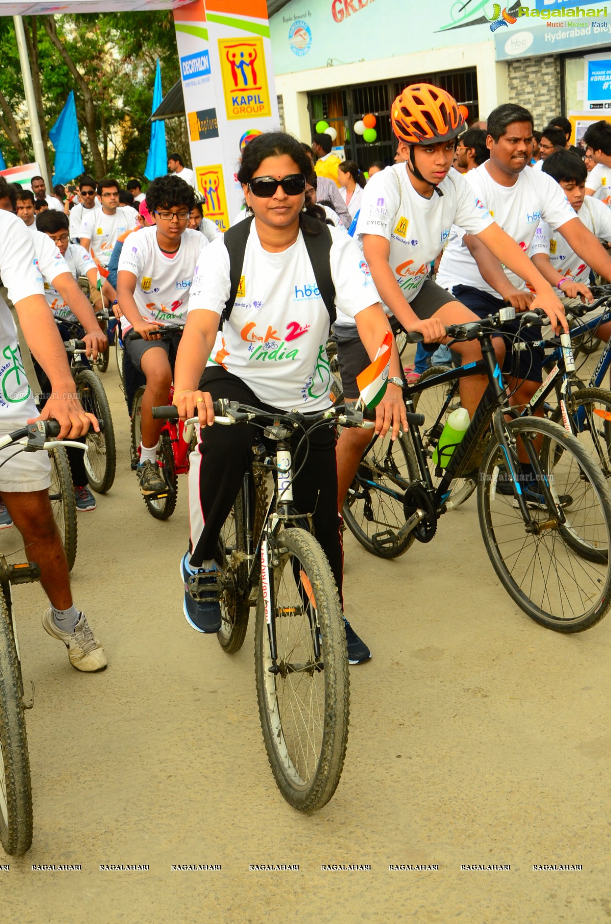 Hyderabad Bicycling Club's 'Chak De India Ride 2' Flags Off at Gachibowli Bike Station