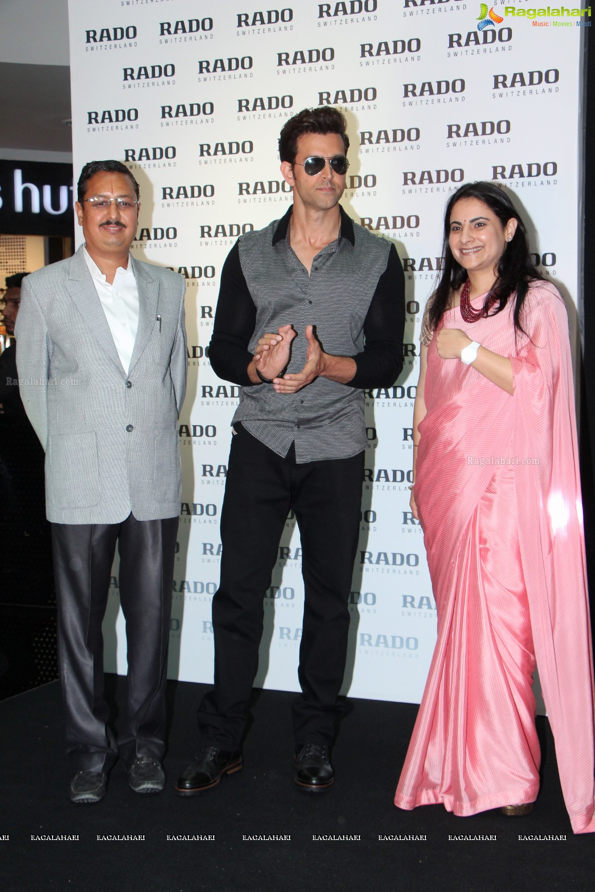 Hrithik Roshan launches Rado Switzerland Watches at Central Atrium, Forum Sujana Mall, Hyderabad