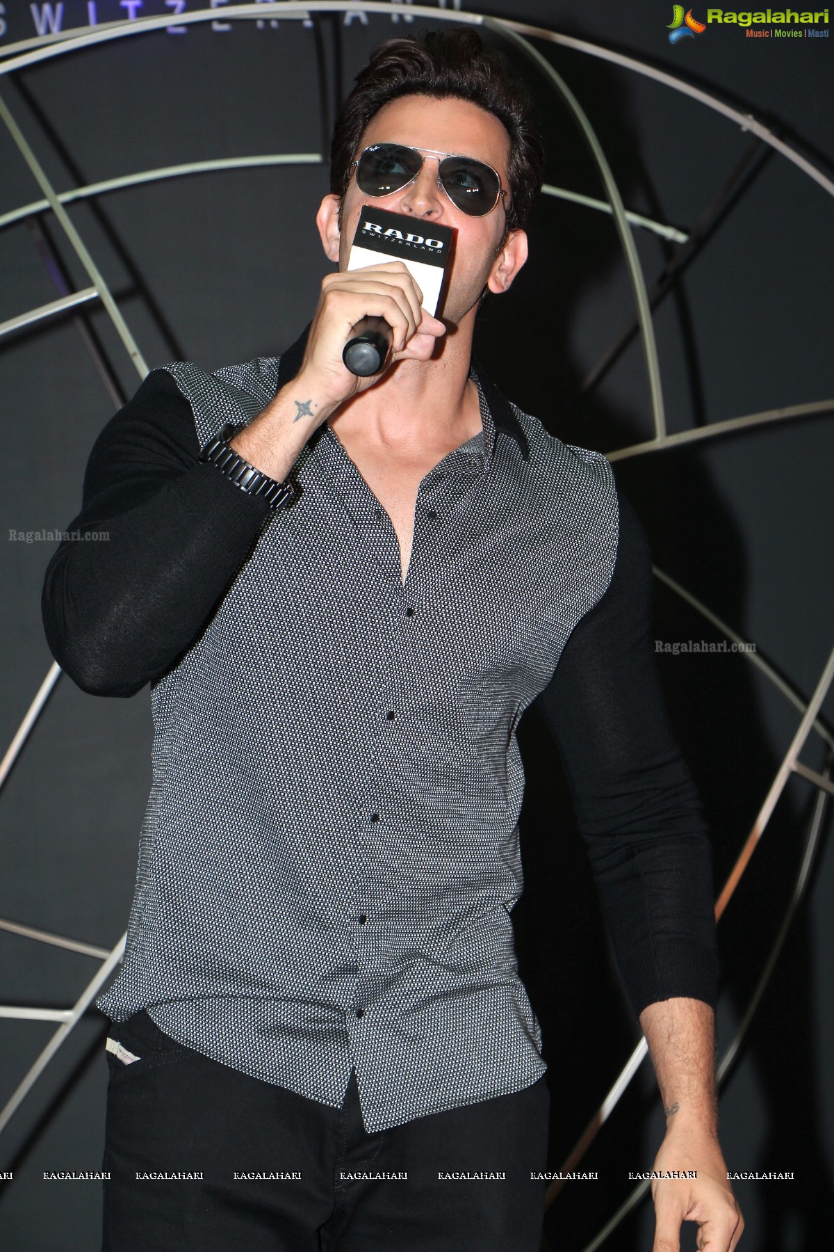 Hrithik Roshan launches Rado Switzerland Watches at Central Atrium, Forum Sujana Mall, Hyderabad