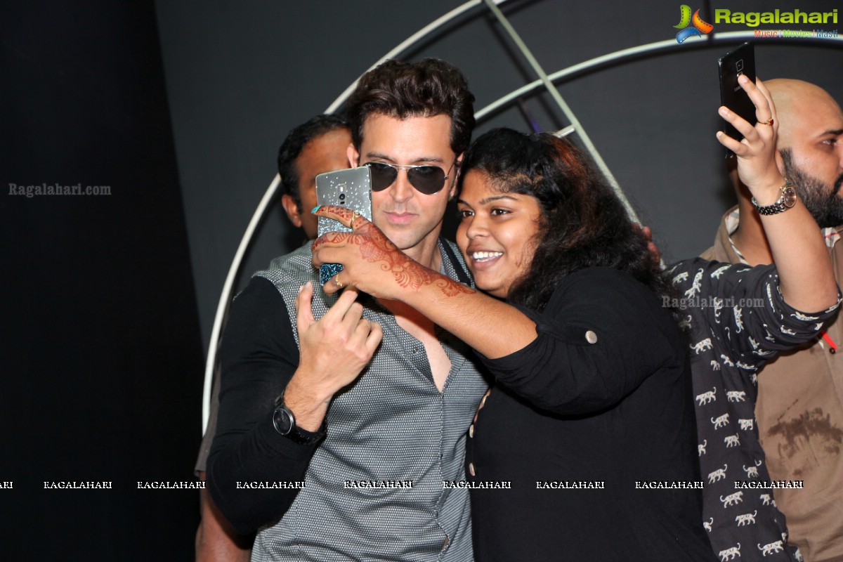 Hrithik Roshan launches Rado Switzerland Watches at Central Atrium, Forum Sujana Mall, Hyderabad