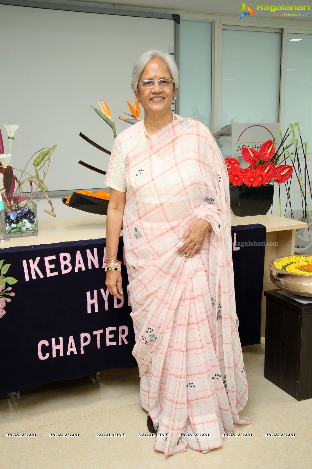 Ikebana International Hyderabad Chapter #250 at Asabhanu Technical Services Ltd