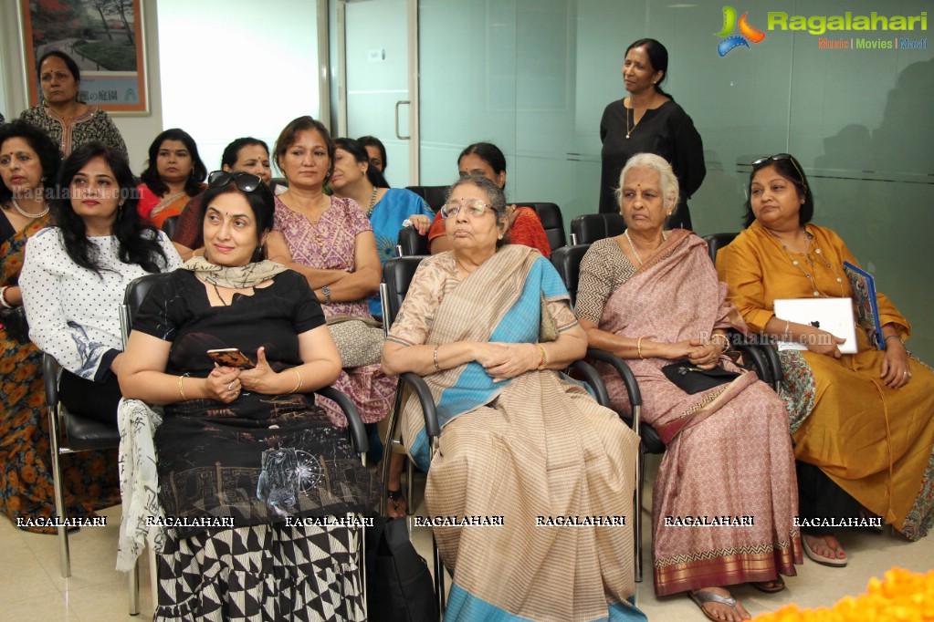 Ikebana International Hyderabad Chapter #250 at Asabhanu Technical Services Ltd