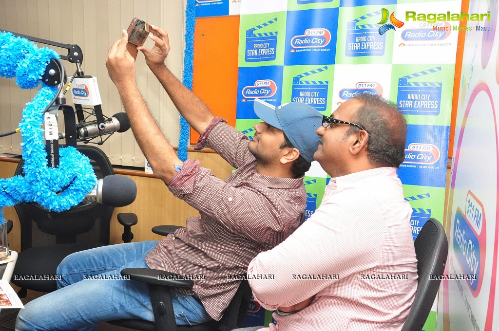 Jyo Achyutananda Song Launch at 91.1 FM Radio City