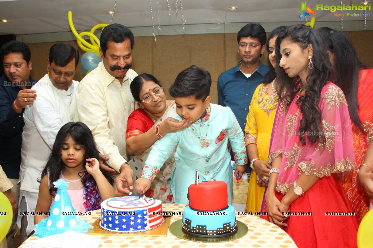 4th Birthday Celebrations of Krish (Grandson of Teegala Krishna Reddy) at Taj Deccan, Hyderabad