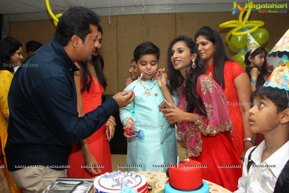 4th Birthday Celebrations of Krish (Grandson of Teegala Krishna Reddy) at Taj Deccan, Hyderabad