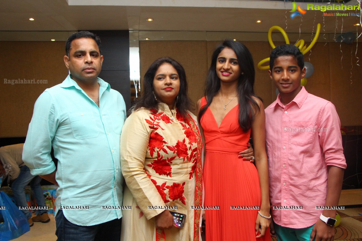 4th Birthday Celebrations of Krish (Grandson of Teegala Krishna Reddy) at Taj Deccan, Hyderabad