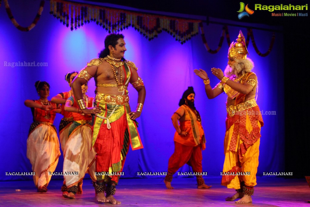 Sri Shinjaaravali Natyalaya's Kuchipudi Dance Ballet on Chandrika Parinayam at Ravindra Bharati