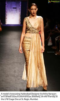 Architha Narayanam Lakme Fashion Extravaganza