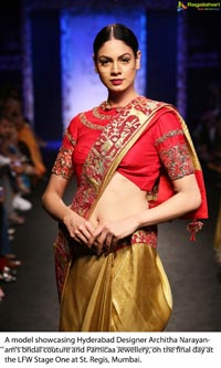 Architha Narayanam Lakme Fashion Extravaganza