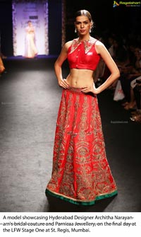 Architha Narayanam Lakme Fashion Extravaganza