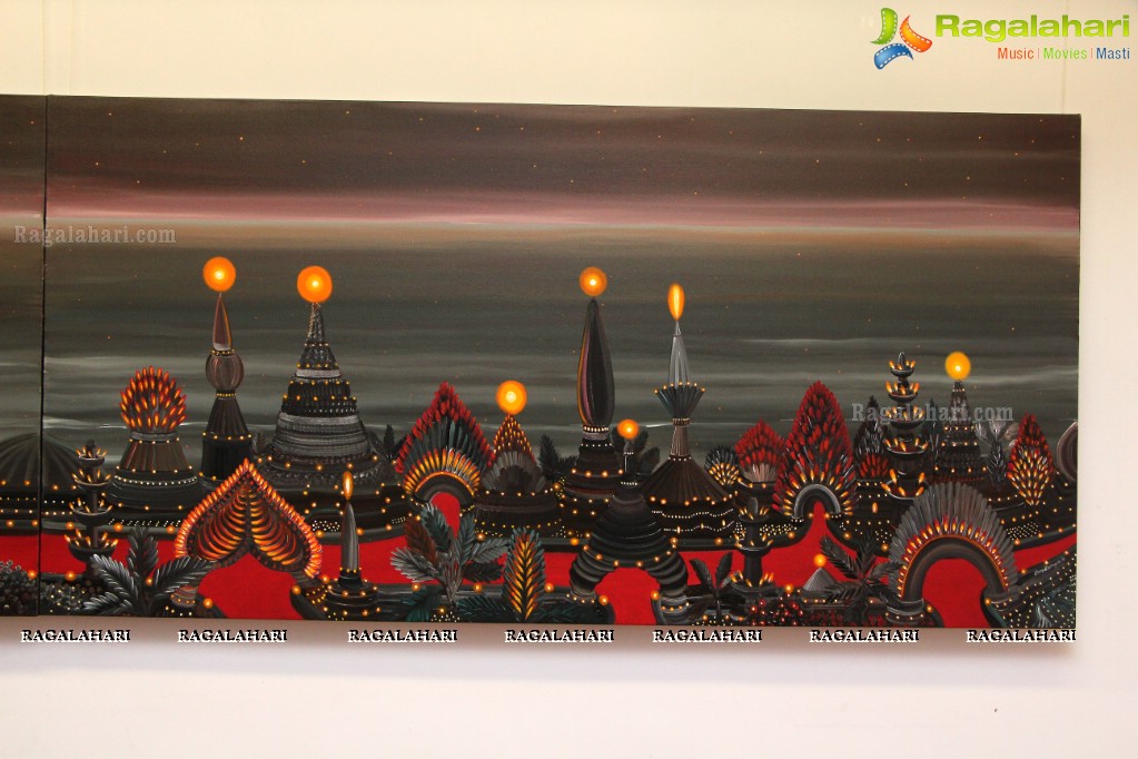 The Luminous Twilights in Hyderabad, Kalakriti Art Gallery, Hyderabad