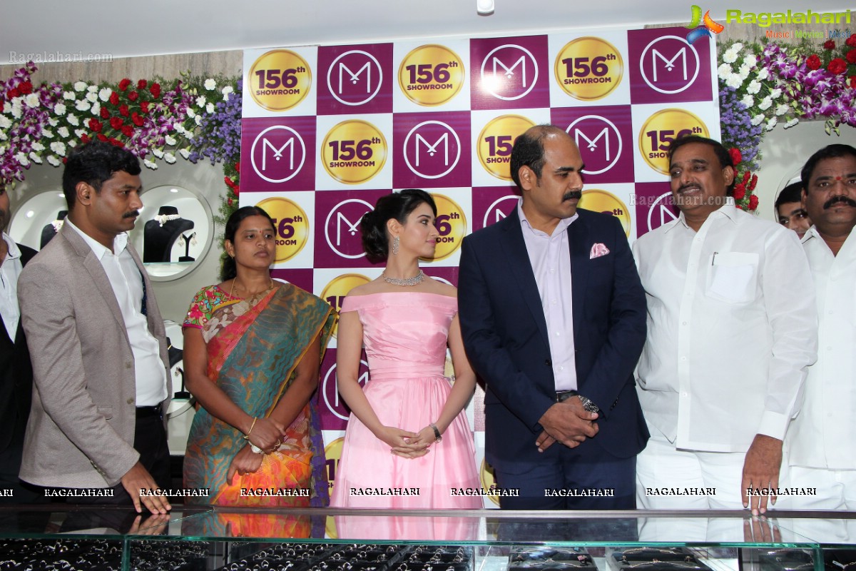 Tamannaah inaugurates Malabar Gold n Diamonds Chanda Nagar Showroom