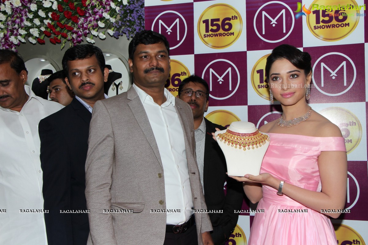 Tamannaah inaugurates Malabar Gold n Diamonds Chanda Nagar Showroom