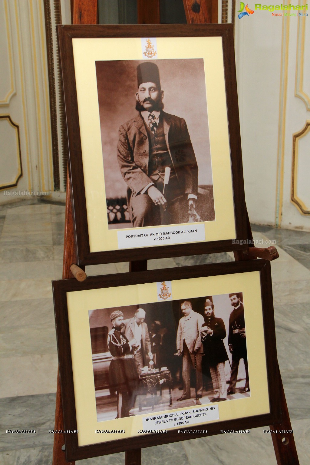 Raunaq Yar Khan inaugurates Photography Exhibition of The Life and Times of  Mir Mahboob Ali Khan Asaf Jah Sixth, Nizam of Hyderabad at Chowmahalla Pa