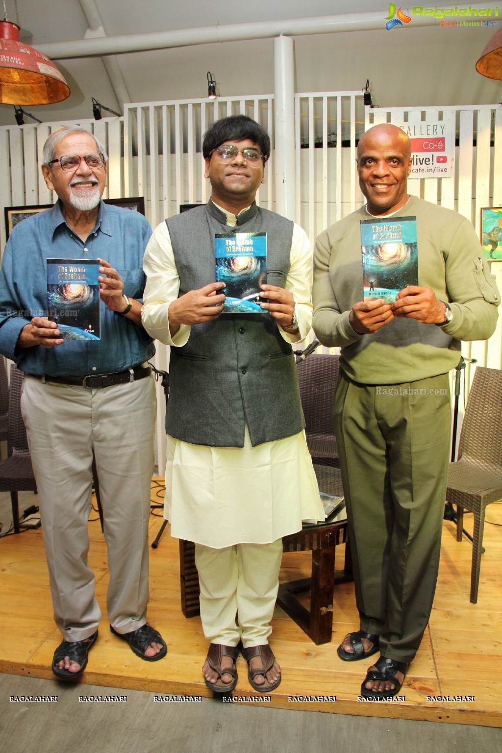 Dr. Mithin Aachi's The Womb of Brahma Book Launch at The Gallery Cafe