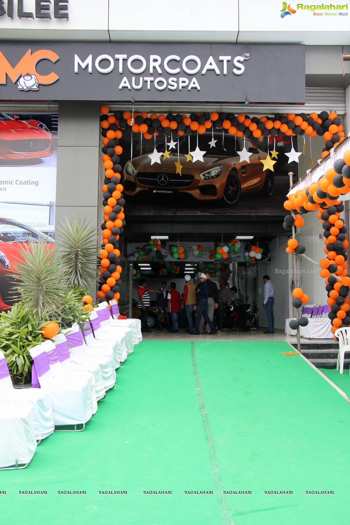 Motorcoats Autospa Launch at Jubilee Hills, Hyderabad