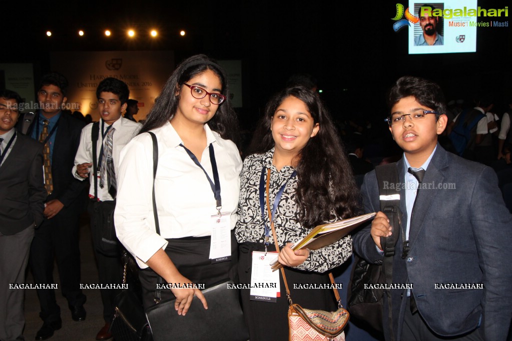 MUN Cafe Leadership Forum at Harvard Model United Nations India 2016