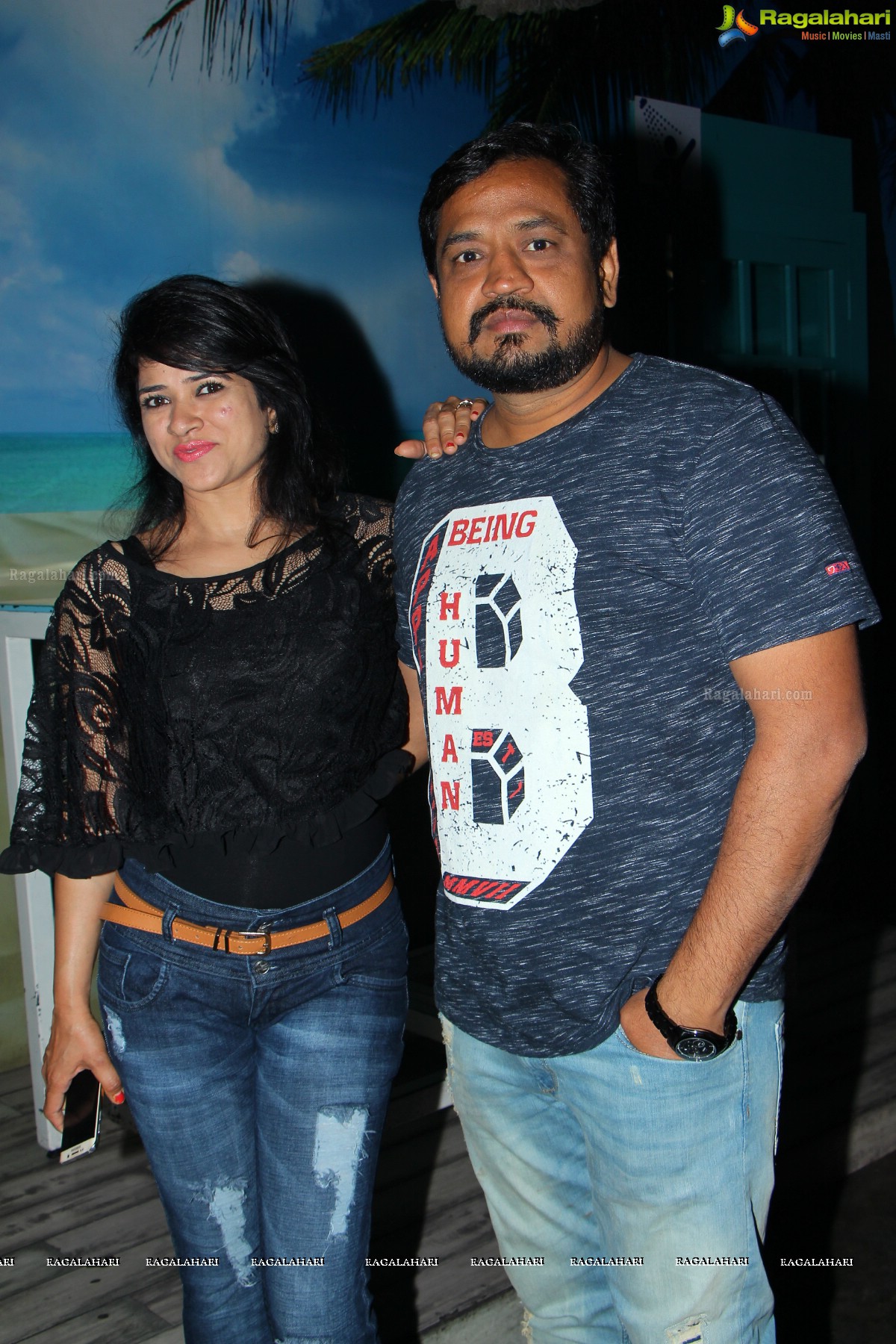 Pooja Birthday Bash at The Tiki Shack, Jubilee Hills, Hyderabad