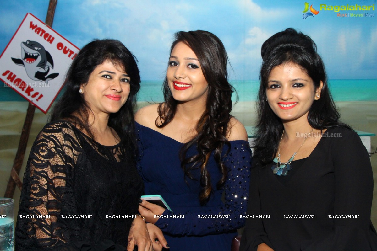 Pooja Birthday Bash at The Tiki Shack, Jubilee Hills, Hyderabad