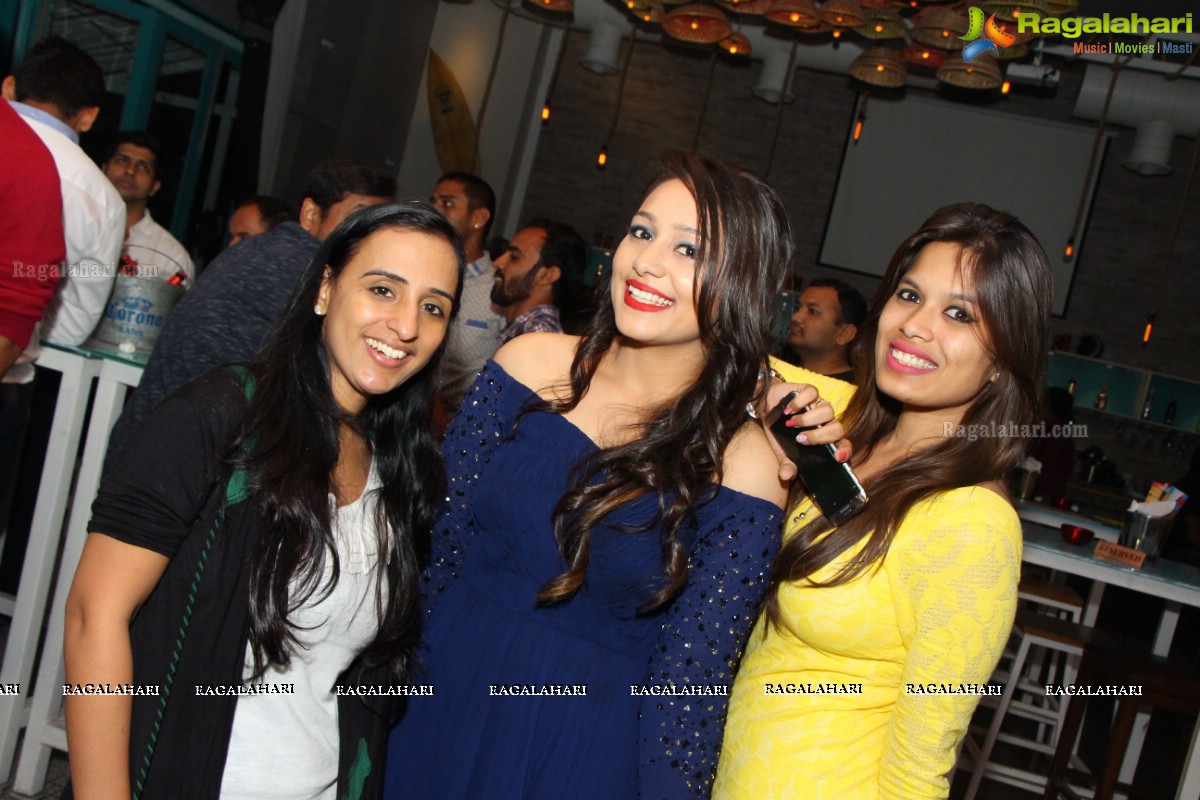 Pooja Birthday Bash at The Tiki Shack, Jubilee Hills, Hyderabad