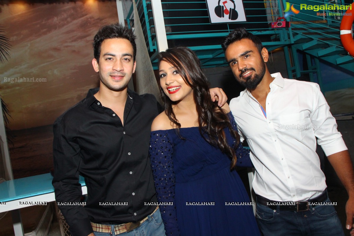 Pooja Birthday Bash at The Tiki Shack, Jubilee Hills, Hyderabad