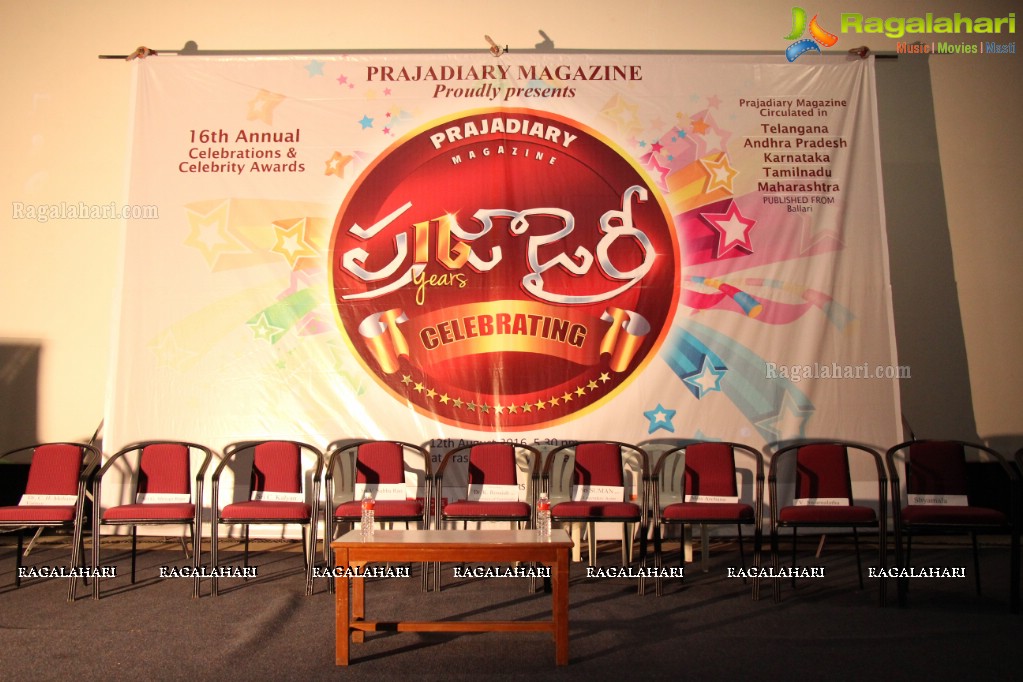 Praja Diary 16th Annual Celebrations and Celebrity Awards