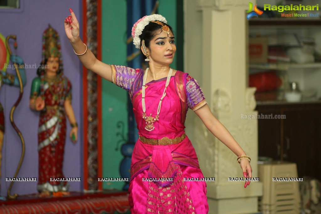 Bharatnatyam Performance by Raisa Luther at Sree Sita Rama Swamy Temple, Jubilee Hills