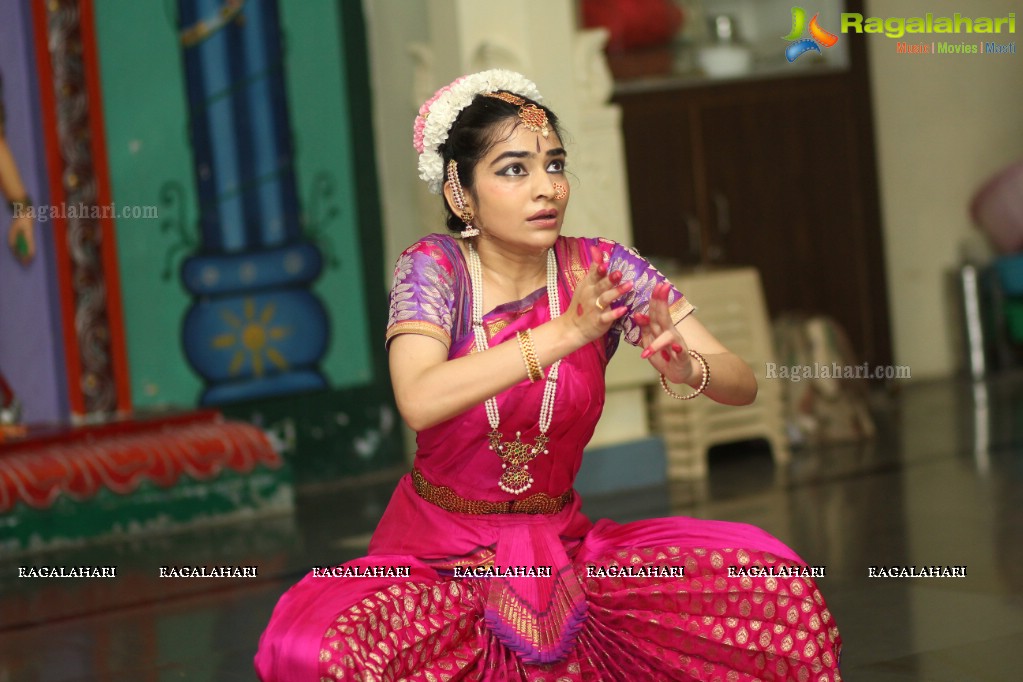 Bharatnatyam Performance by Raisa Luther at Sree Sita Rama Swamy Temple, Jubilee Hills