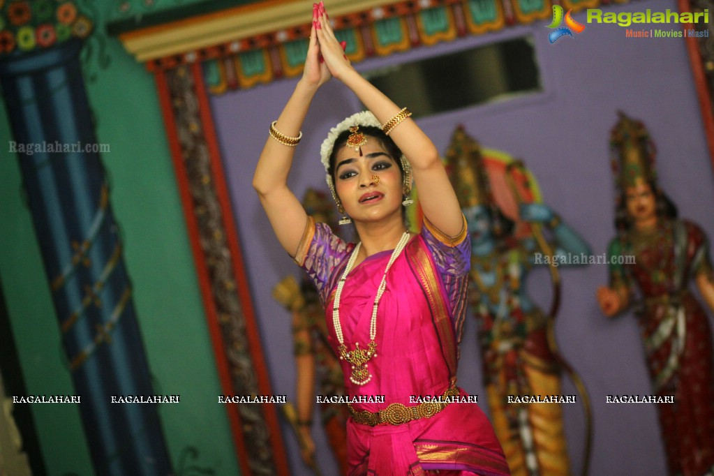 Bharatnatyam Performance by Raisa Luther at Sree Sita Rama Swamy Temple, Jubilee Hills