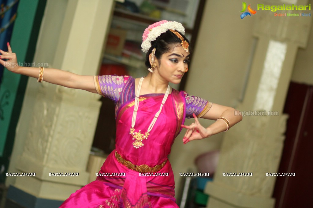 Bharatnatyam Performance by Raisa Luther at Sree Sita Rama Swamy Temple, Jubilee Hills