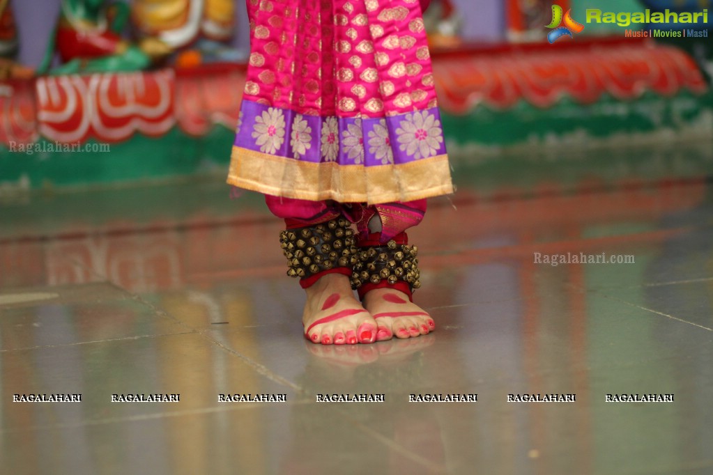 Bharatnatyam Performance by Raisa Luther at Sree Sita Rama Swamy Temple, Jubilee Hills