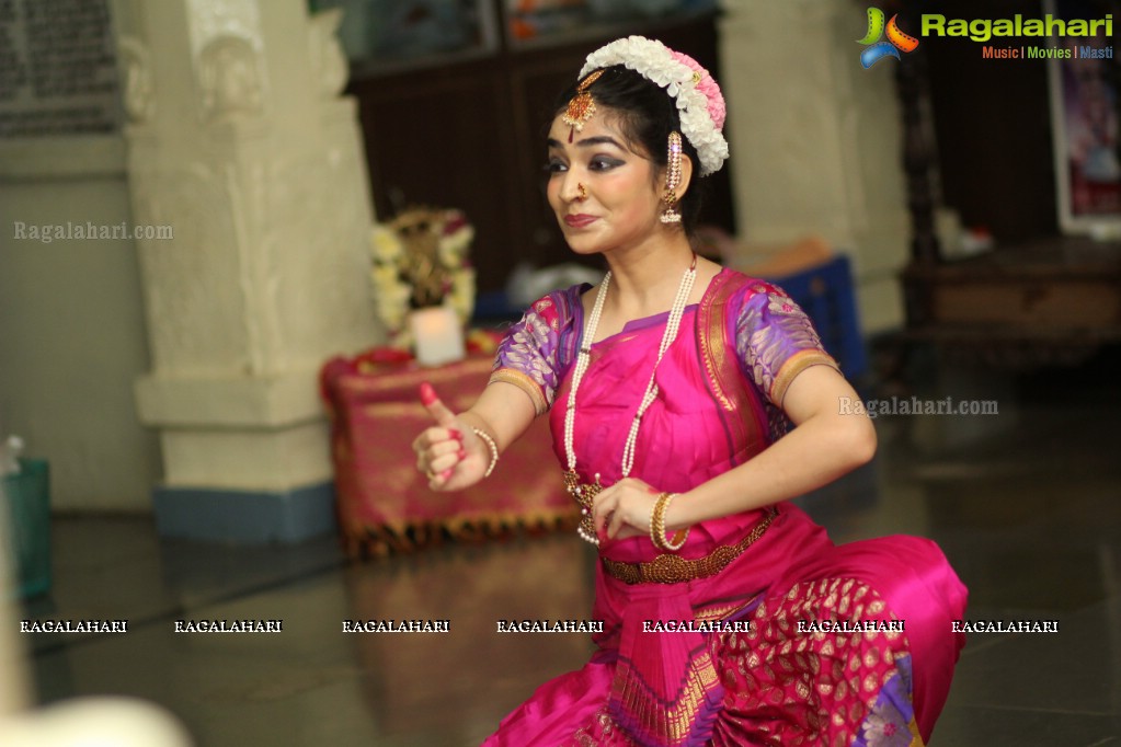 Bharatnatyam Performance by Raisa Luther at Sree Sita Rama Swamy Temple, Jubilee Hills