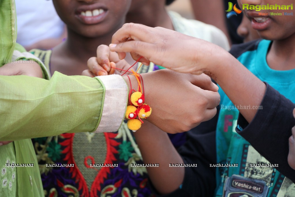 Raksha Bandhan Celebrations with Manali Rathod at Child Heaven International Home for Children and Women