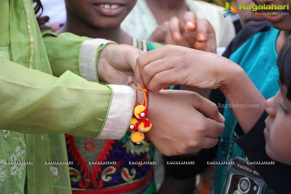 Raksha Bandhan Celebrations with Manali Rathod at Child Heaven International Home for Children and Women