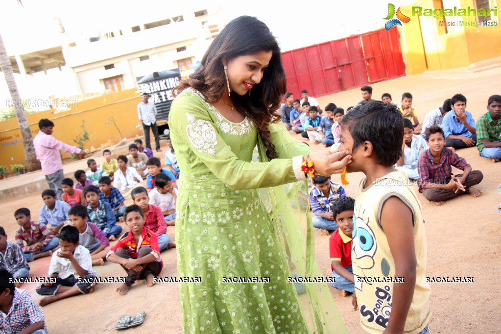 Raksha Bandhan Celebrations with Manali Rathod at Child Heaven International Home for Children and Women