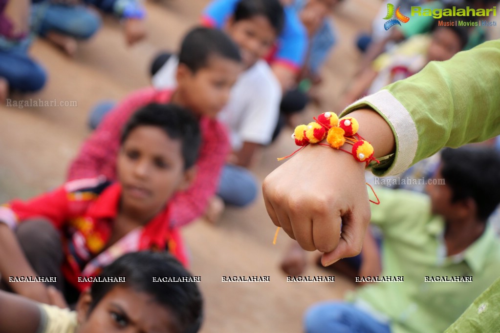 Raksha Bandhan Celebrations with Manali Rathod at Child Heaven International Home for Children and Women