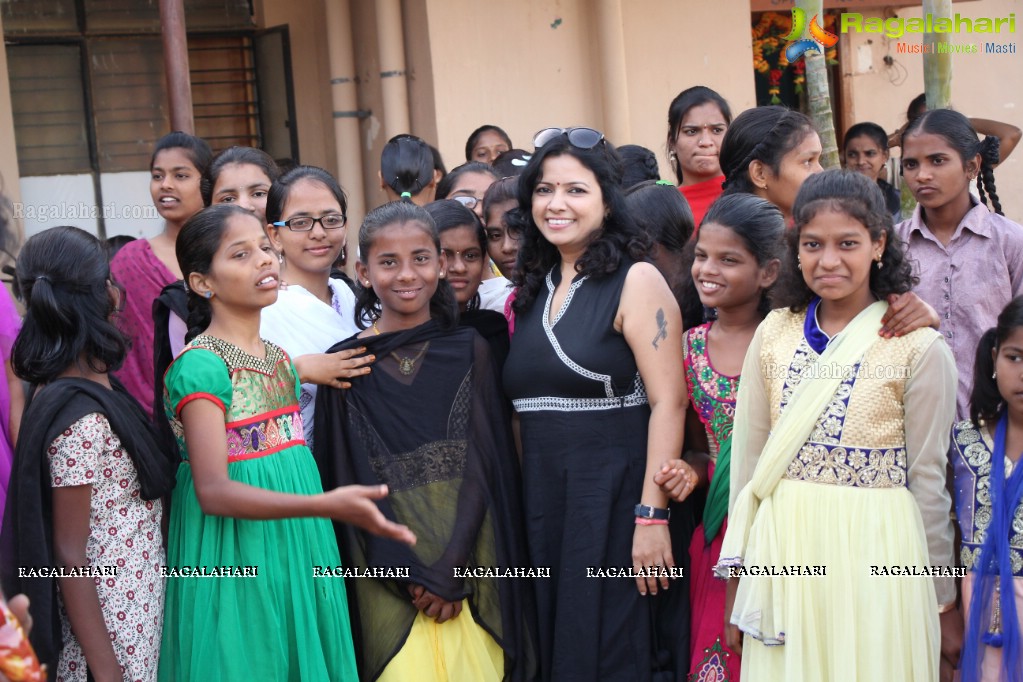 Raksha Bandhan Celebrations with Manali Rathod at Child Heaven International Home for Children and Women