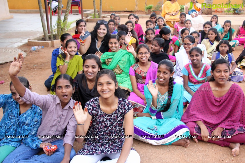 Raksha Bandhan Celebrations with Manali Rathod at Child Heaven International Home for Children and Women