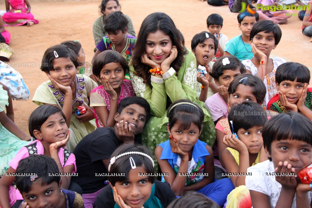 Raksha Bandhan Celebrations with Manali Rathod at Child Heaven International Home for Children and Women