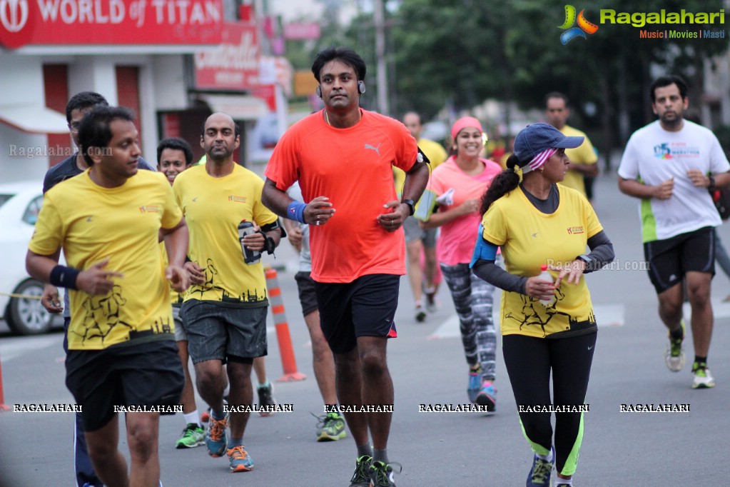 Hyderabad Runners Society 6th Edition of Airtel Hyderabad Marathon 2016