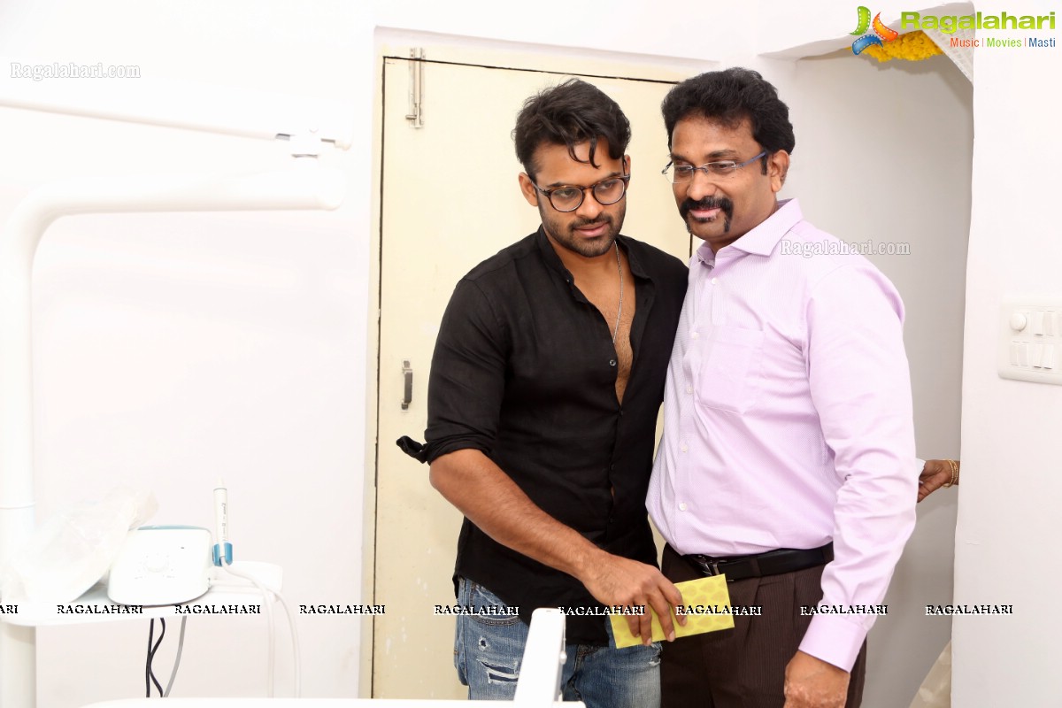 Sai Dharam Tej launches Care Well Clinics in Hydearbad