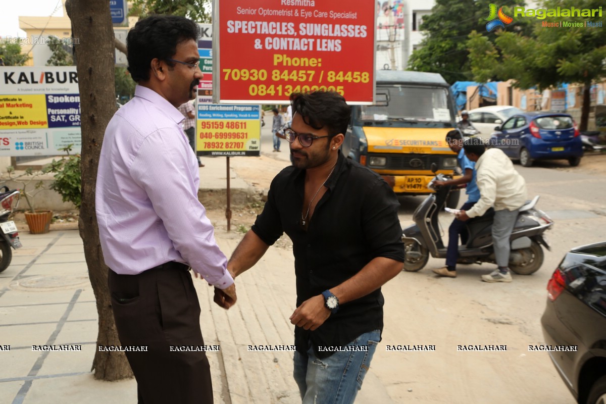 Sai Dharam Tej launches Care Well Clinics in Hydearbad