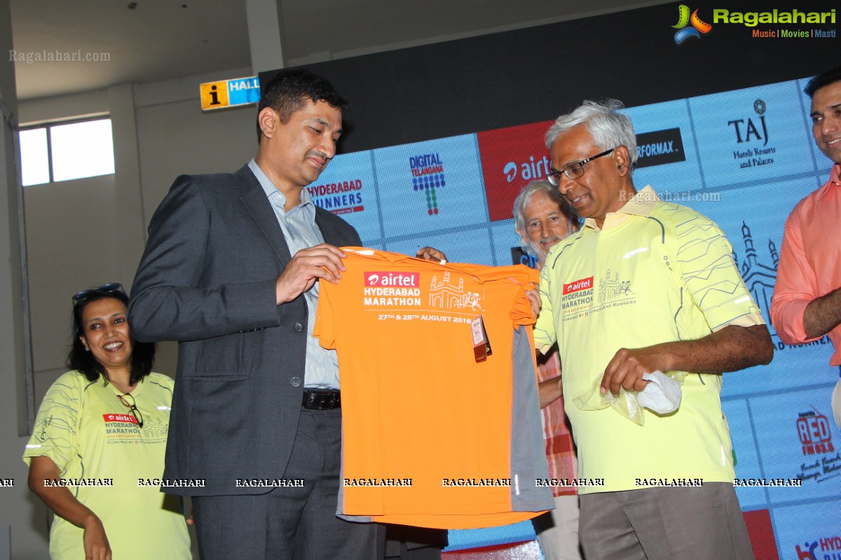 Airtel Hyderabad Marathon Expo 2016 and SportEx India 2016 Launch, Hyderabad