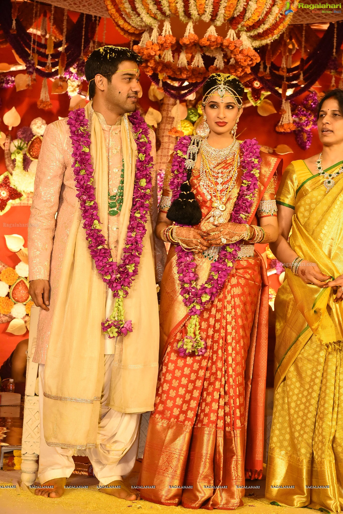 Grand Wedding Ceremony of Pranav-Swathi at N Convention, Hyderabad