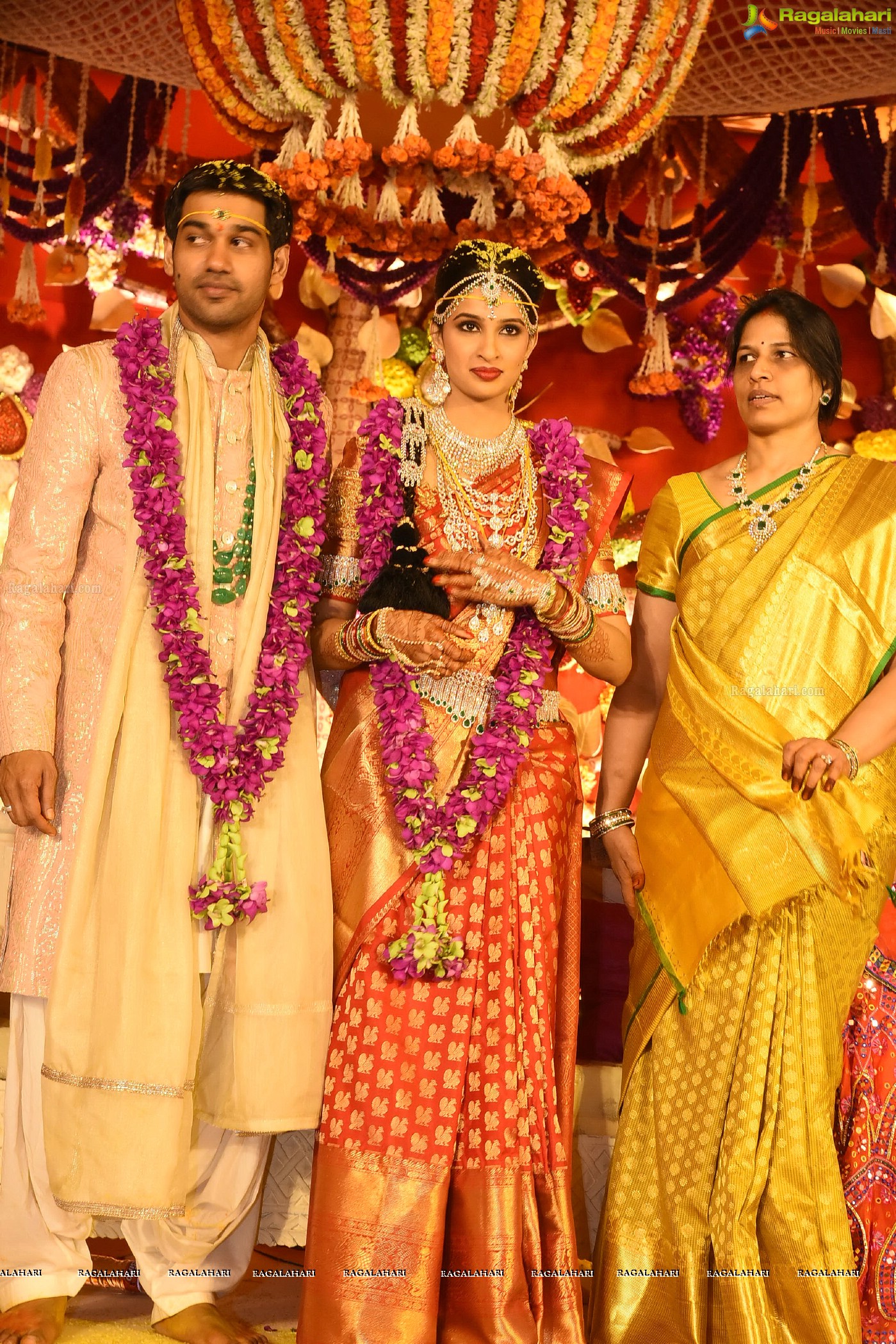 Grand Wedding Ceremony of Pranav-Swathi at N Convention, Hyderabad