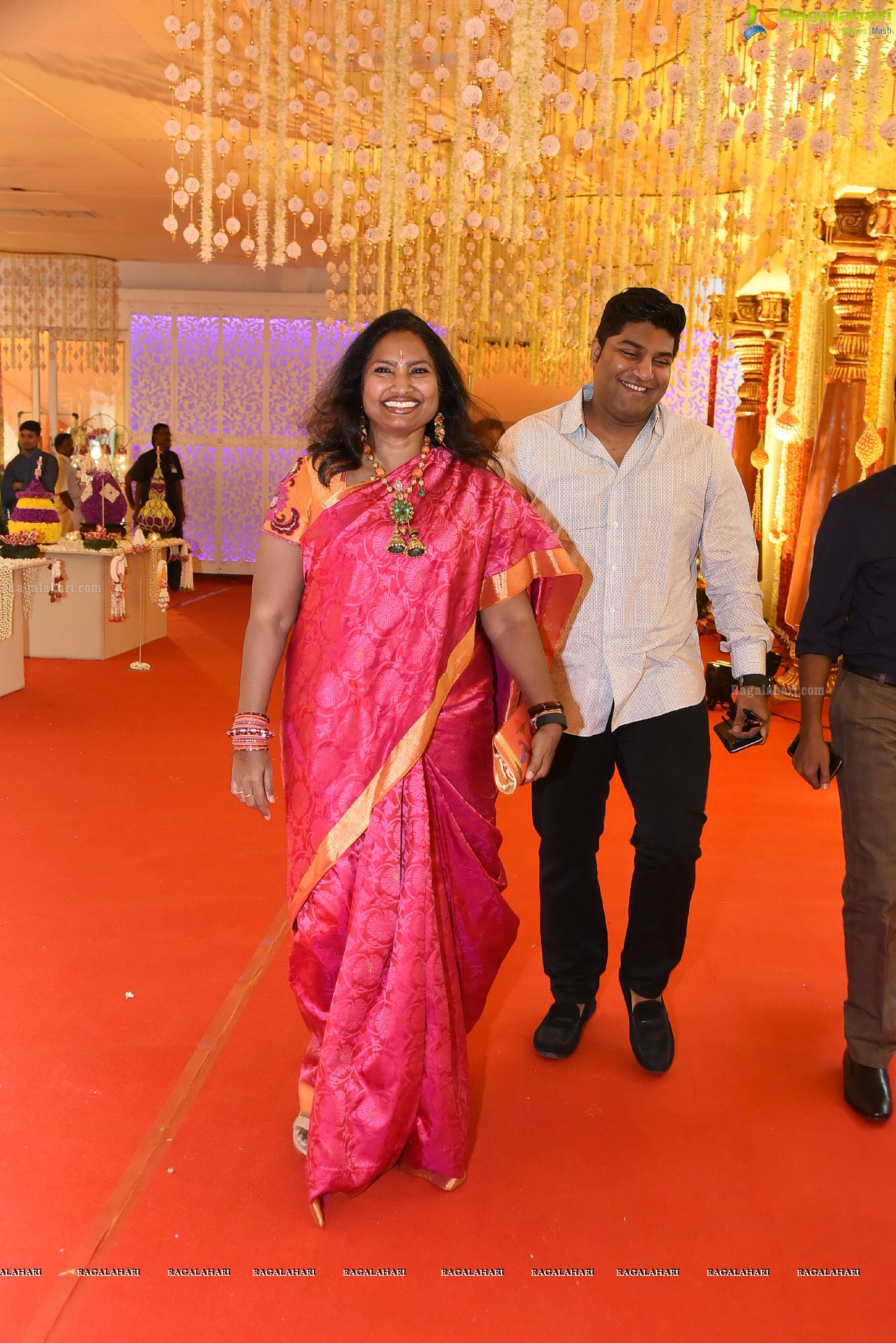 Grand Wedding Ceremony of Pranav-Swathi at N Convention, Hyderabad