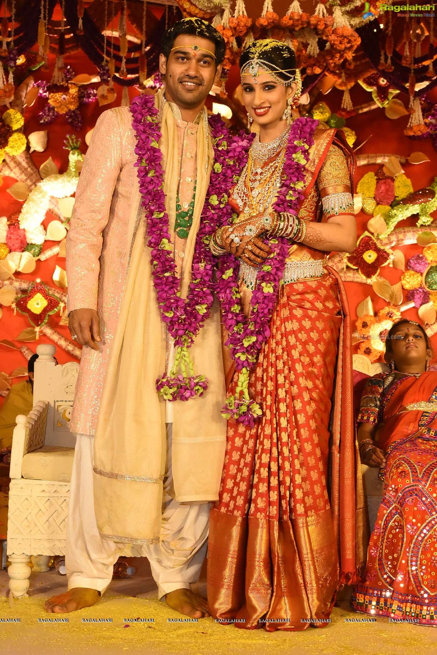 Grand Wedding Ceremony of Pranav-Swathi at N Convention, Hyderabad